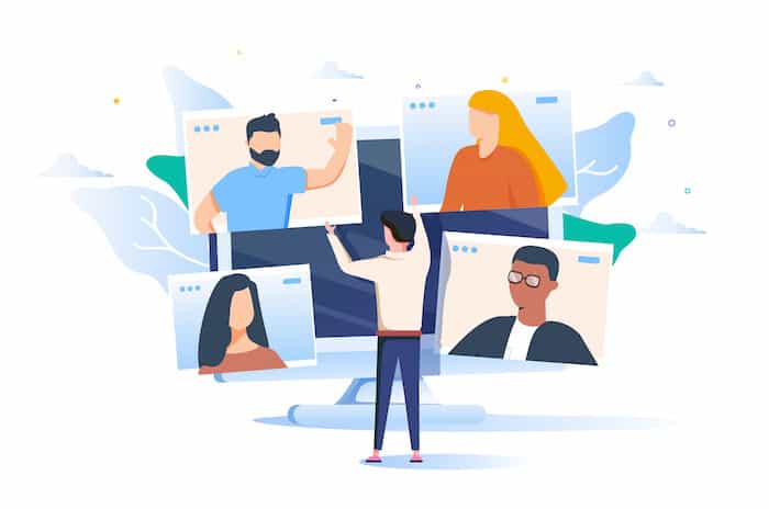 テレワークを快適にするビジネスチャットツール！機能と利用ポイント