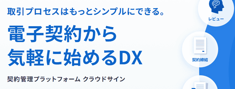 クラウドサインLP